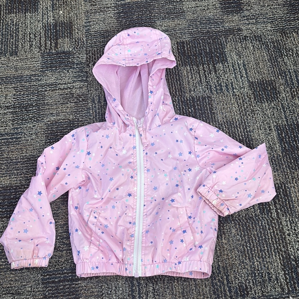Pink Platinum Starry Hooded Jacket